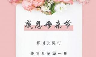 母亲节写给媳妇的文案 母亲节发朋友圈文案